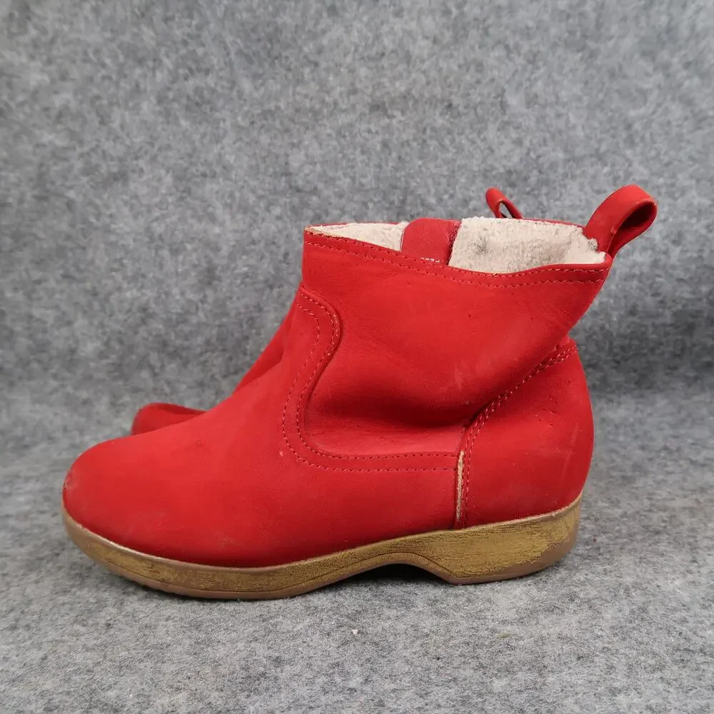Cat & Jack Shoes Kids Toddler 10 Boots Red Zip Casual Comfort Winter Play Bootie
